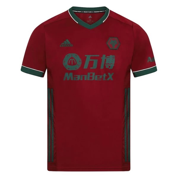 Thailande Maillot Football Wolves Third 2020-21 Rouge
